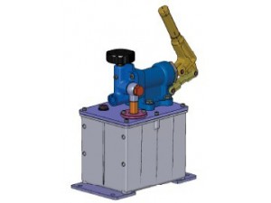 GLB系列双作用液压手动泵站由意大利OLEODINAMICA GASPARINI s.r.l. 公司生产，在国内通过汉莎邓普（HansaTMP）和海伦（Heron）公司销售他们的产品。GLB系列的手动泵站为GLR系列双作用液压手动泵配油箱装配而成，用于操作单作用液压油缸。该系列手动泵站有：GLB20\GLB25\GLB28\GLB30等型号。GLB系列的手动泵站广泛应用与船舶、甲板机械，工程机械，铁路工程机械，液压系统，车辆工程，登高平台等各种行业。